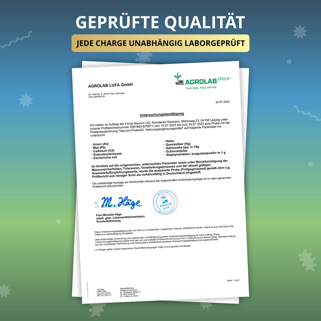 n:biotiX Pro - Sporenbasierte Bakterienkulturen für Ihre Ernährung