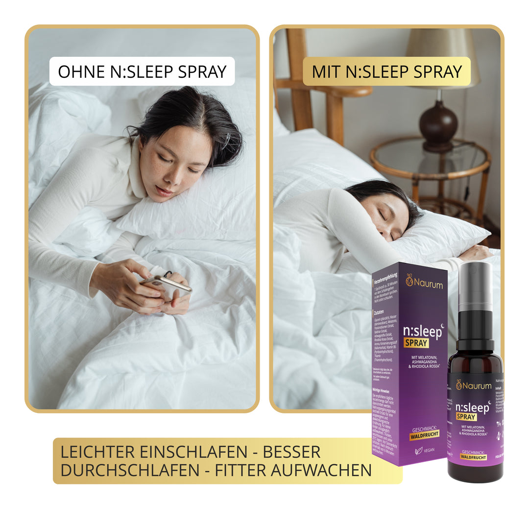 n:sleep Spray – Melatonin mit Ashwagandha &amp; B-Vitaminen