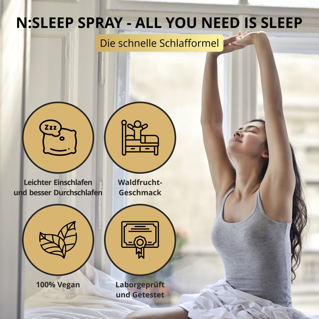 n:sleep Spray – Melatonin mit Ashwagandha &amp; B-Vitaminen
