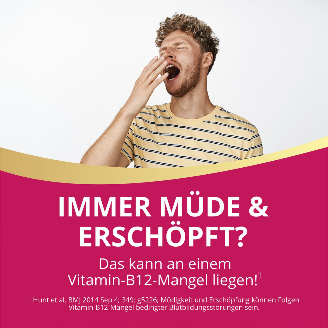 Vitamin B12 Trio Komplex mit Folat