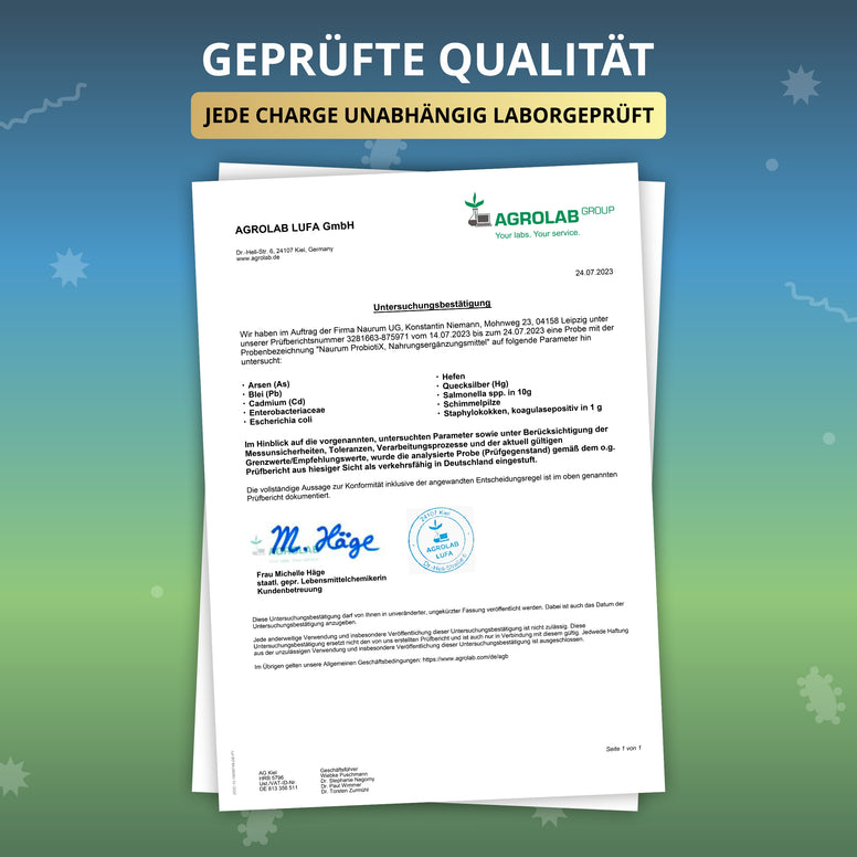 n:biotiX Pro – Sporenbasierte Bakterienkulturen mit Zink