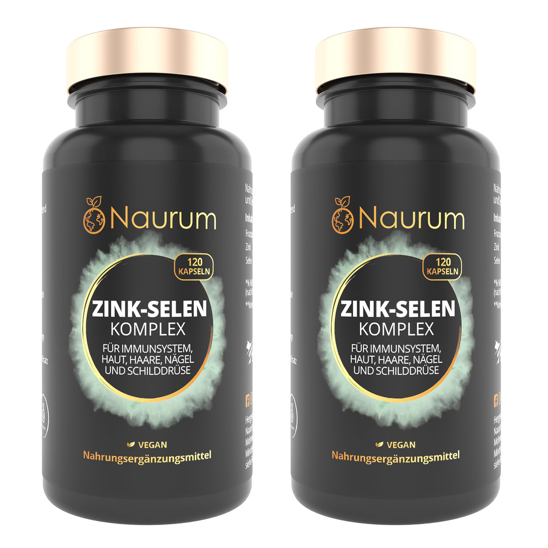 Zink Selen Komplex – 120 Kapseln (4 Monate)