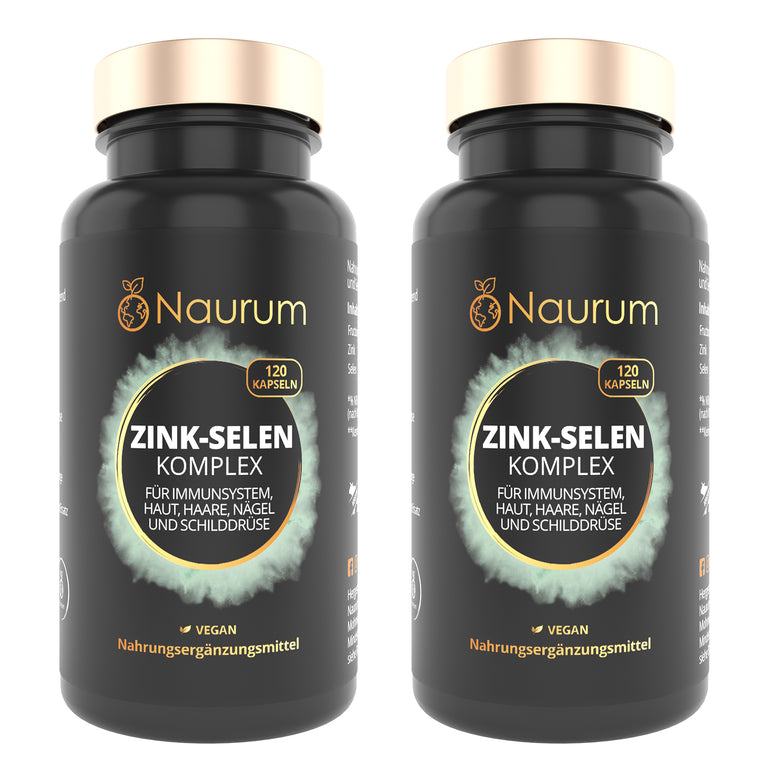 Zink Selen Komplex – 120 Kapseln (4 Monate)