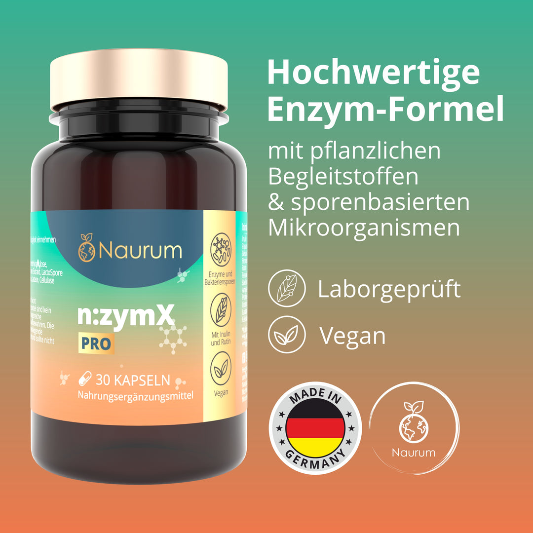n:zymX Pro – Hochwertiger Enzymkomplex und sporenbasierte Mikroorganismen