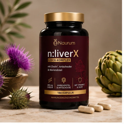 n:liverX – Leber-Komplex mit 400 mg Cholin