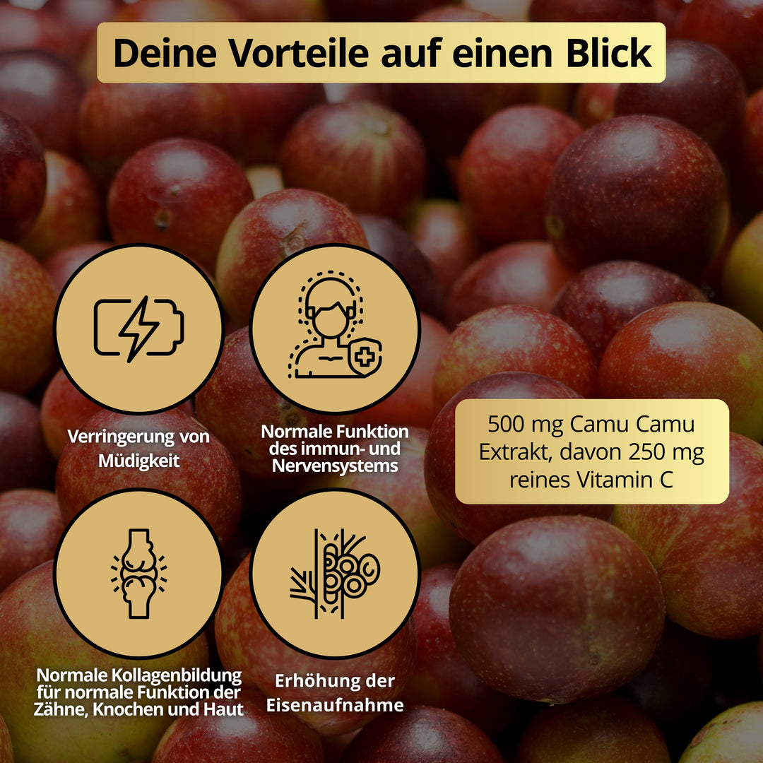 CAMU CAMU-EXTRAKT – Natürliches Vitamin C