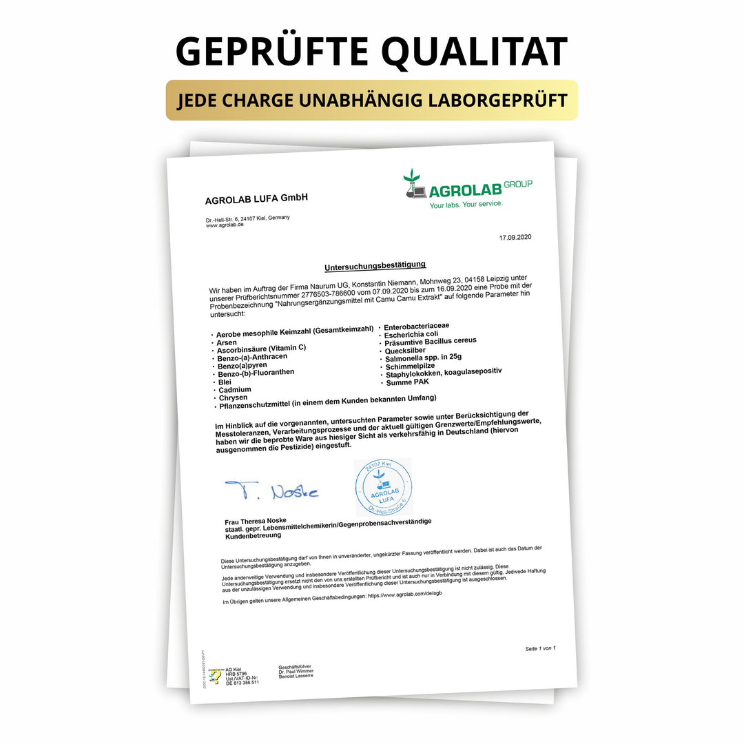 CAMU CAMU-EXTRAKT – Natürliches Vitamin C