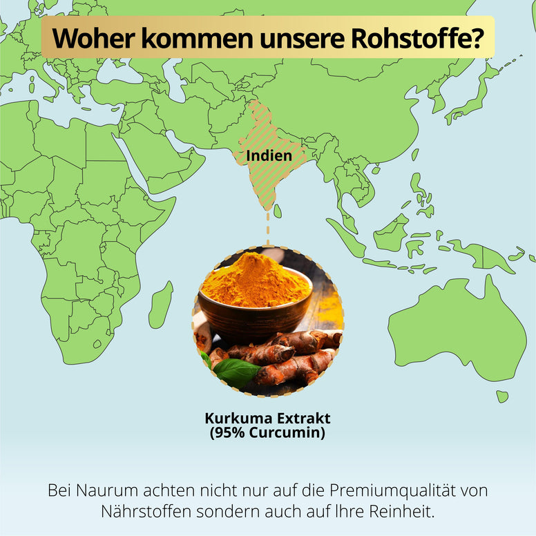 Kurkuma Komplex Kapseln – mit OPC & Grüntee-Extrakt