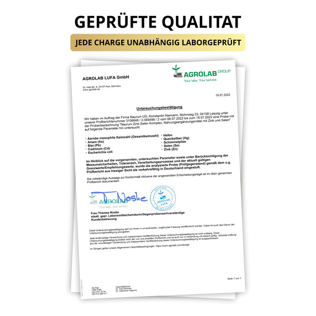 ZINK SELEN KOMPLEX - 4 MONATSVORRAT